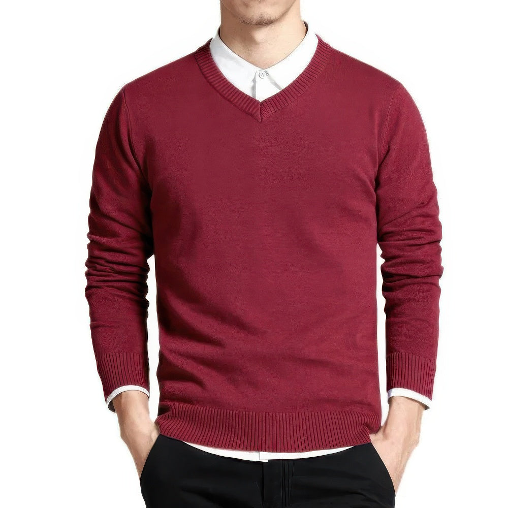 Eleganter Herrenpullover im klassischen Stil - Isidor