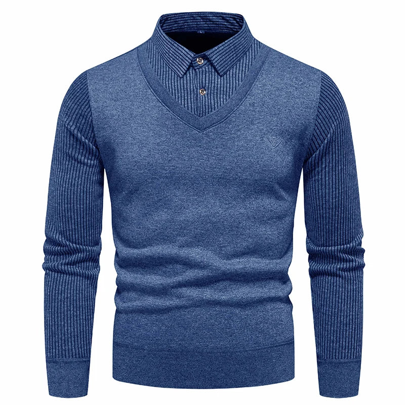 Edler Herren-Freizeitpullover - Rache