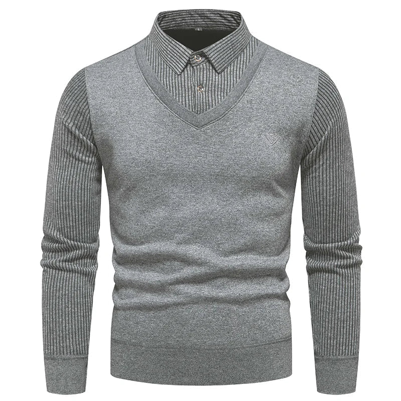 Edler Herren-Freizeitpullover - Rache