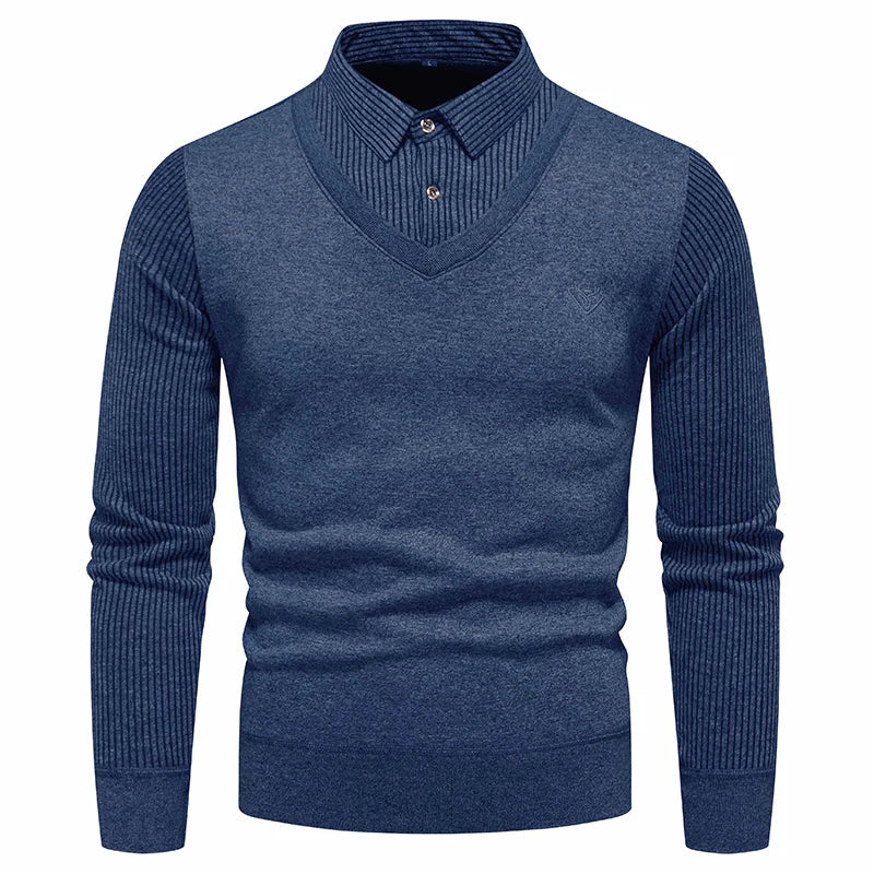 Edler Herren-Freizeitpullover - Rache