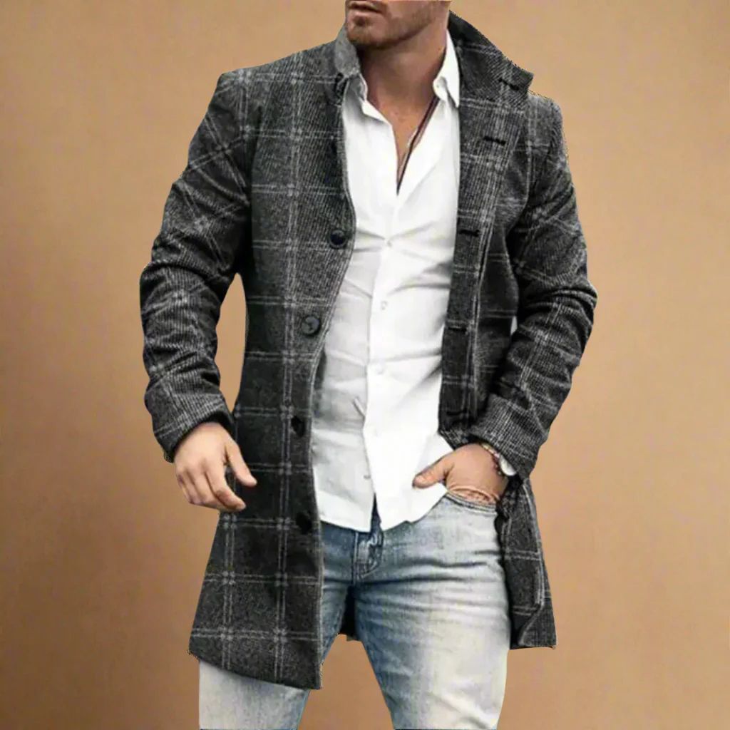 Herren-Herbstmantel Leopold - elegant