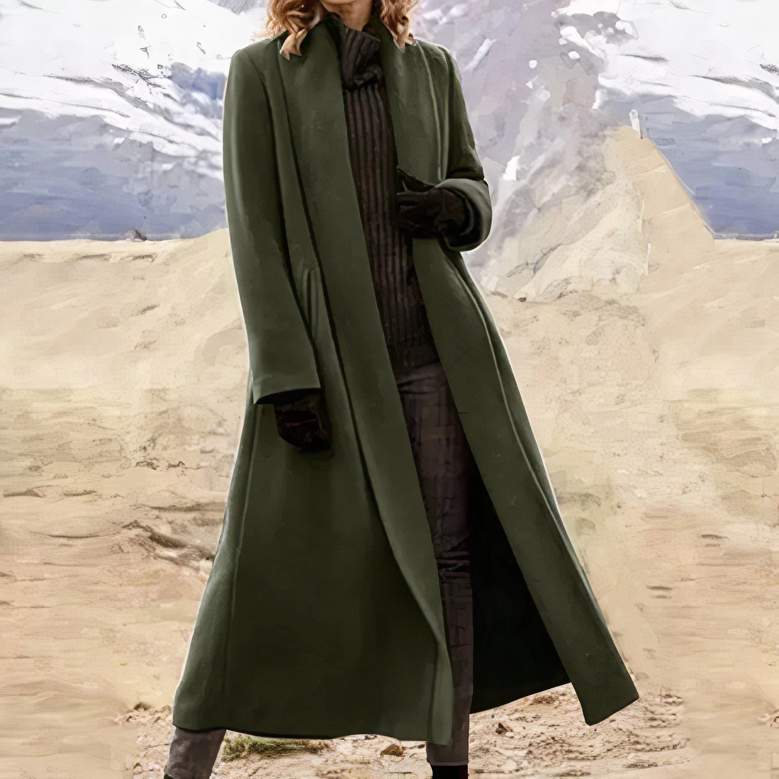 Damen Wintermantel Nyssa: Elegant und lang