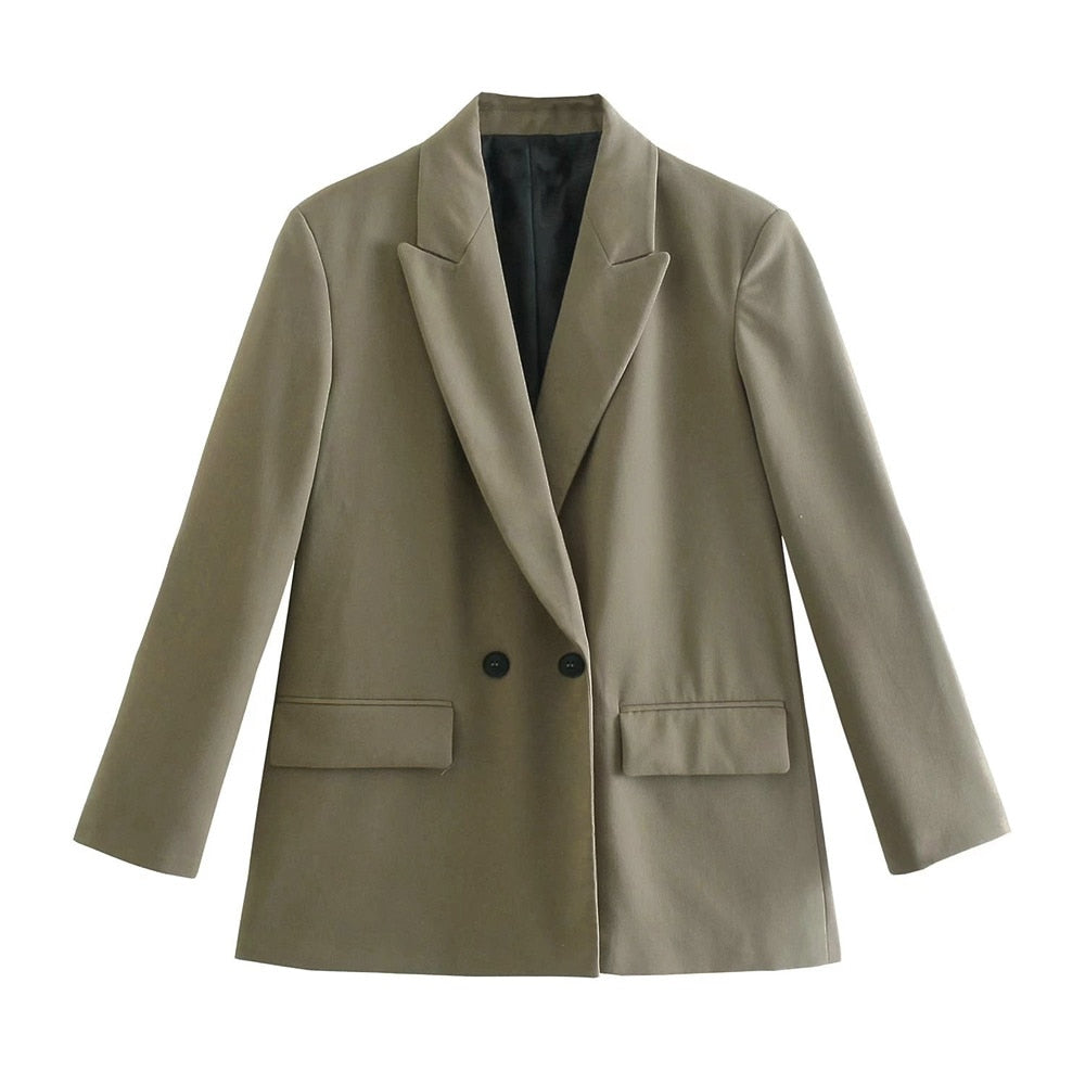 Krohn-e | Trendiger Damenblazer mit Taschen