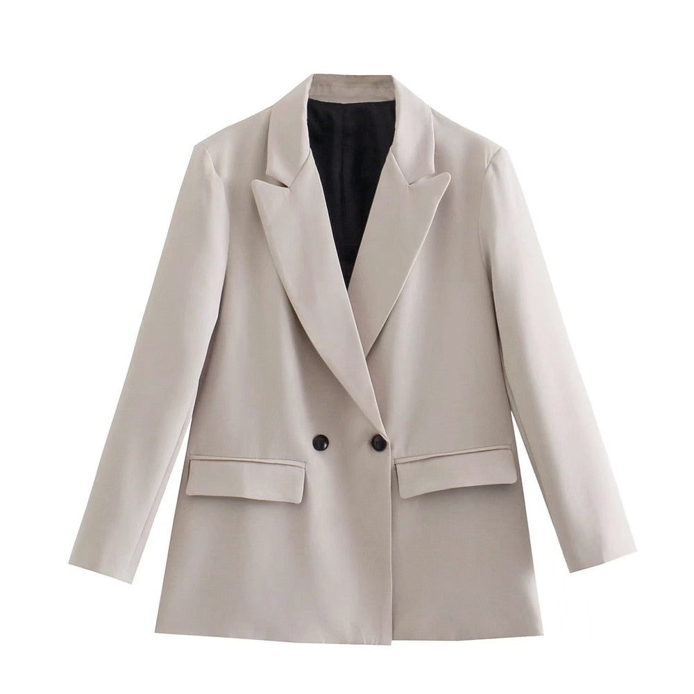 Krohn-e | Trendiger Damenblazer mit Taschen