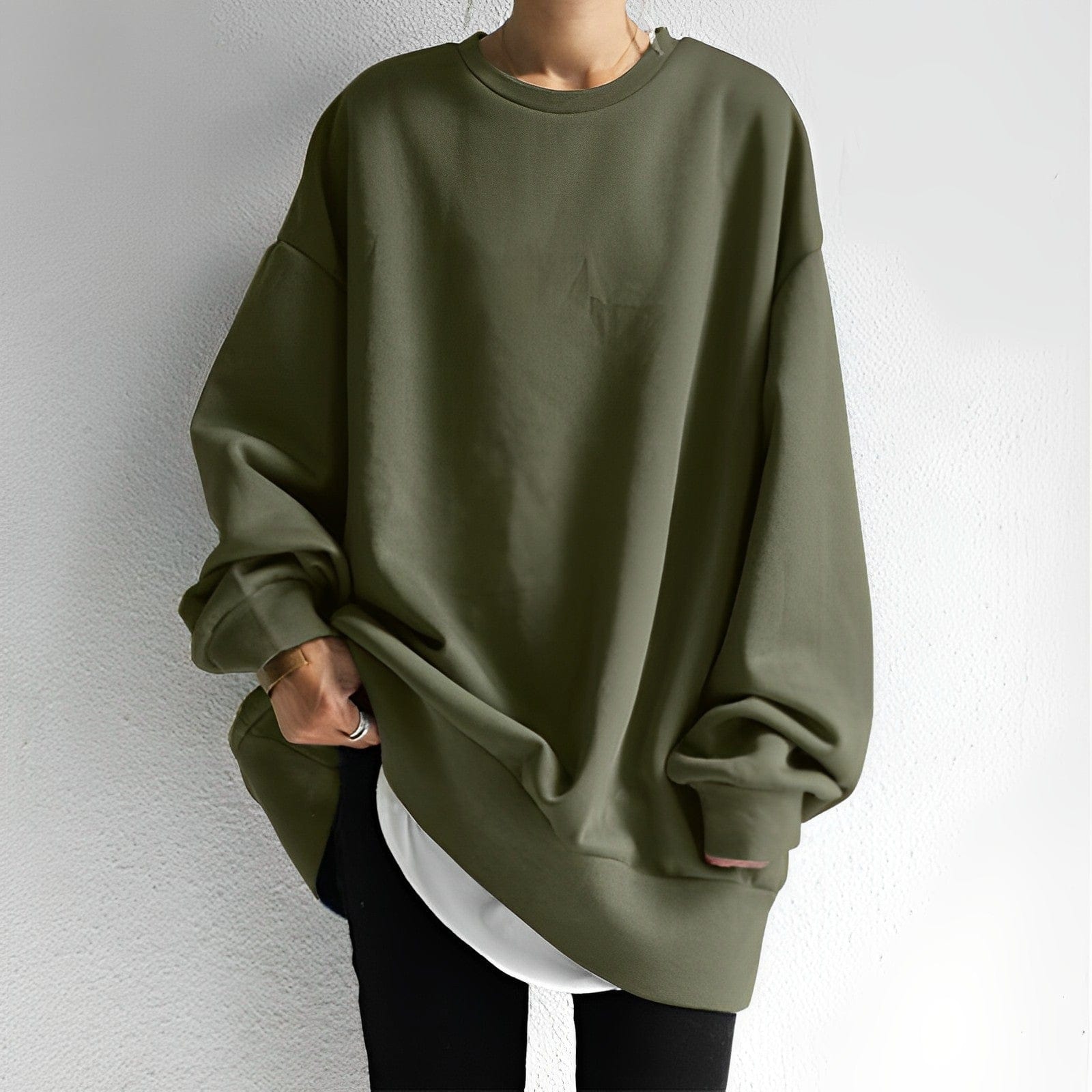 Krohn-e | Übergröße Pullover Sweatshirt