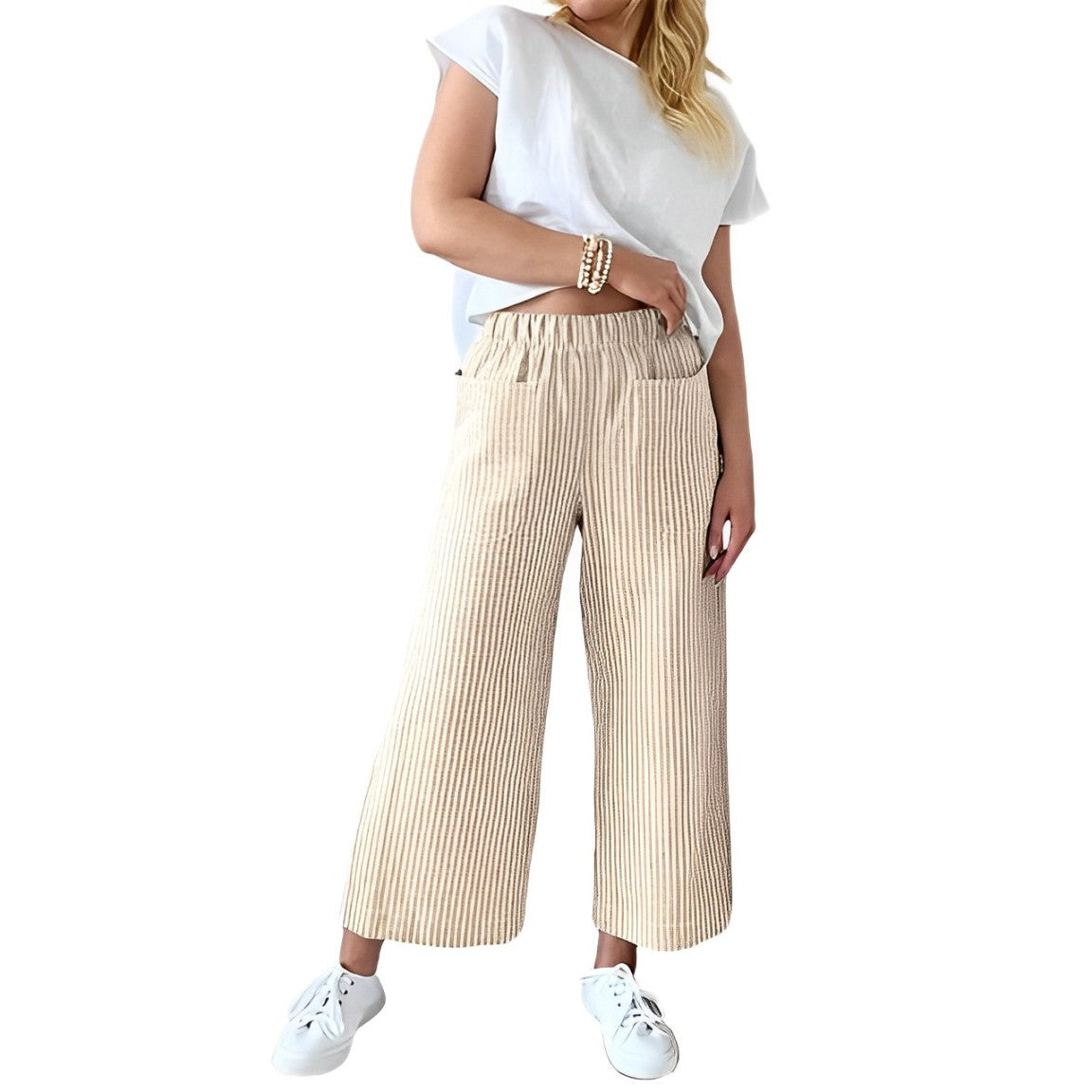 Leichte Baumwollhose Nadja für den Sommer