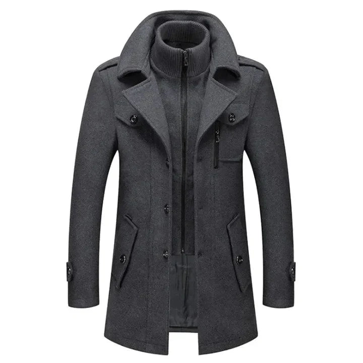 Krohn-e | Stilvolle Woll Jacke Modern