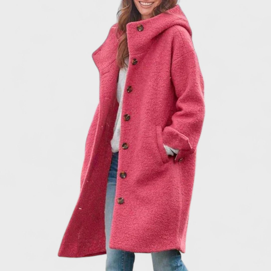 KROHN-E Damen City-Jacke Modern Funktionale Taschen