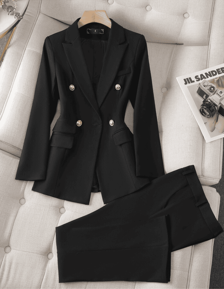 Krohn-e | Schick Elegantes Zweiteiliges Ensemble für Frauen