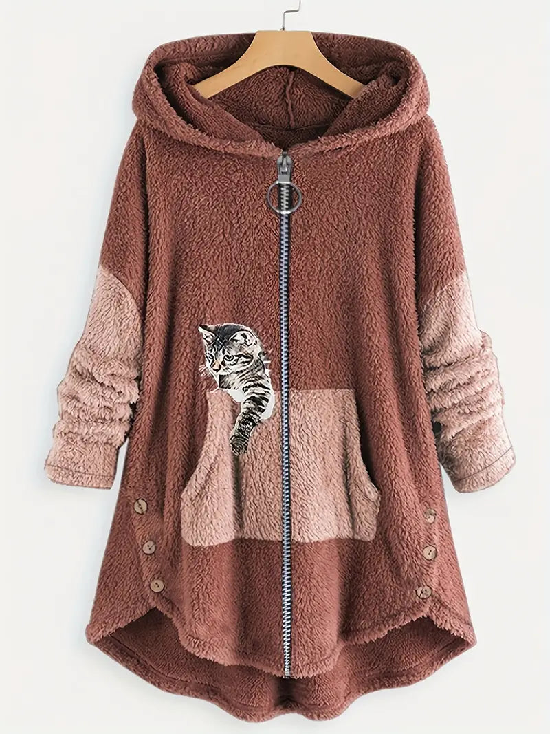 Krohn-e | Ultraweicher und Warmer Langarmmantel