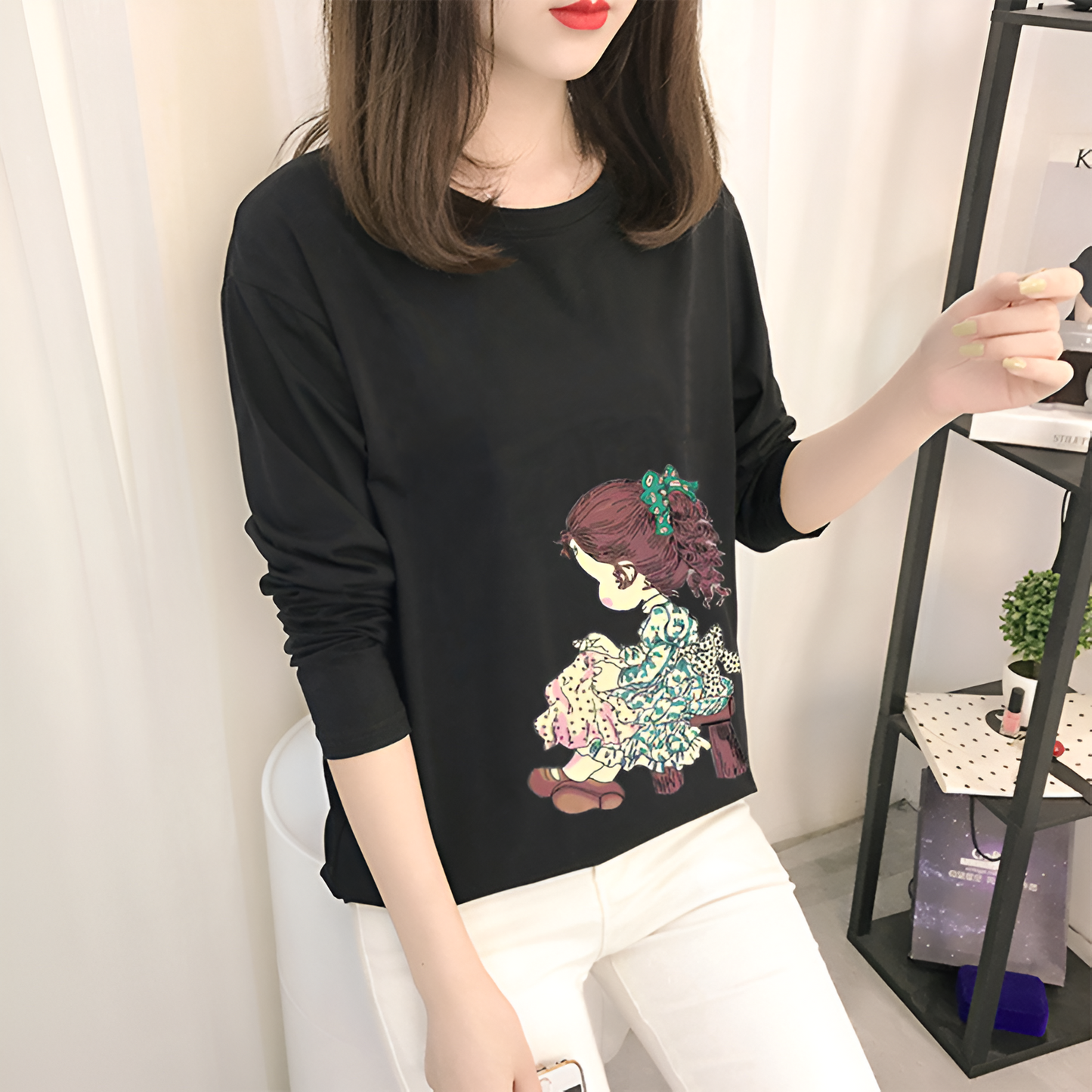 Fudus: Das vielseitige Langarmshirt in ultimativem Design