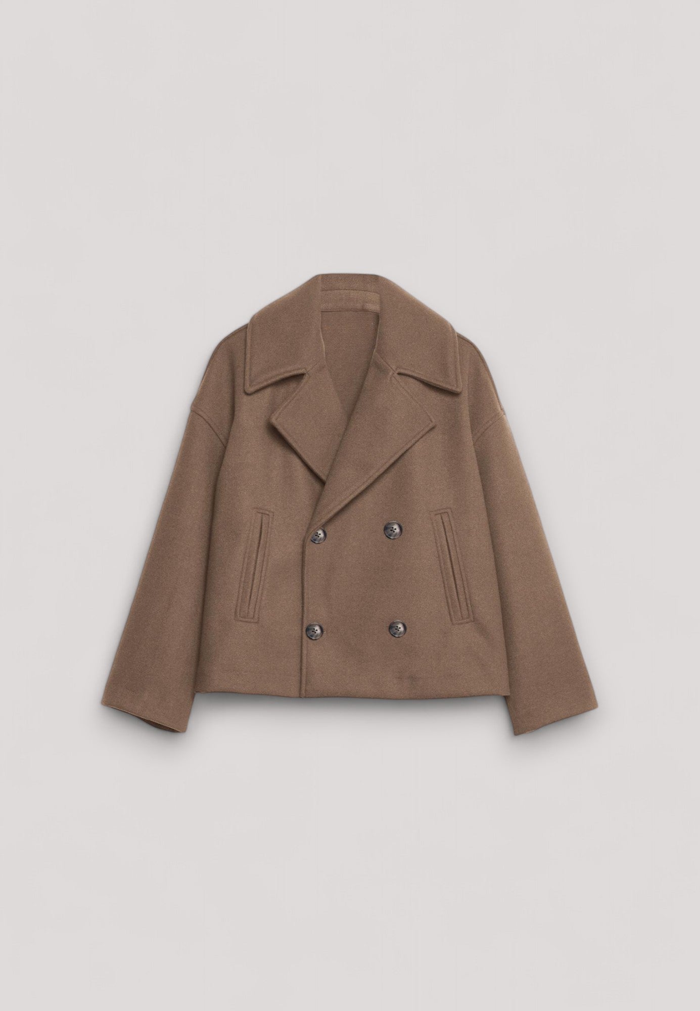 Krohn-e | Klassischer Kurzer Mantel für Damen