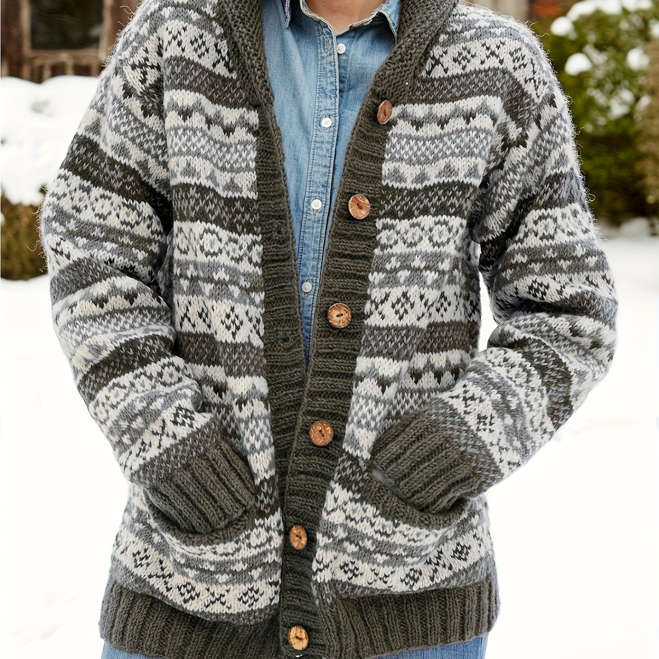 Krohn-e | Eleganter und Lässiger Winterpullover