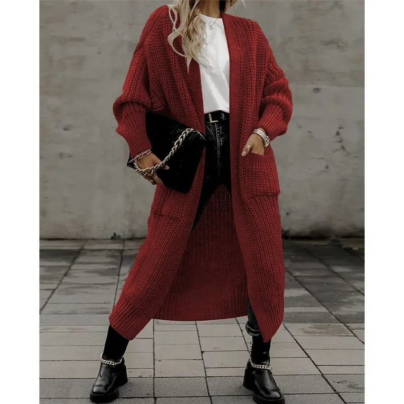 Krohn-e | Lässiger Damen-Wollcardigan