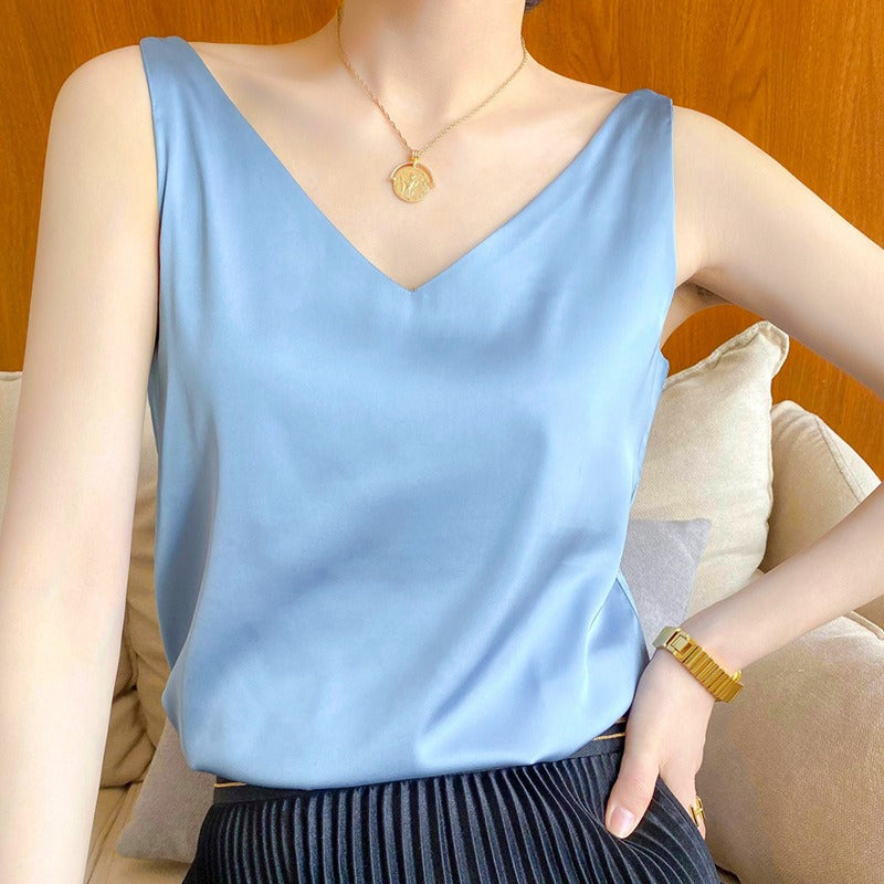 Seidig weiches Tanktop für Damen - Gladys