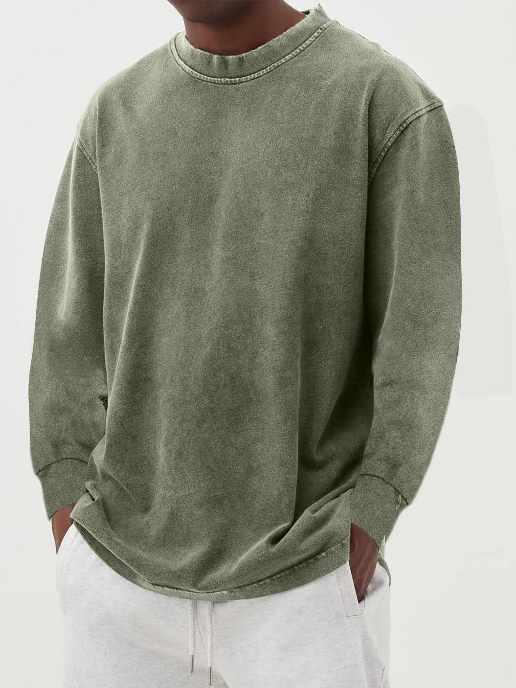 Fabian | Herren Oversized Langarm Strickpullover
