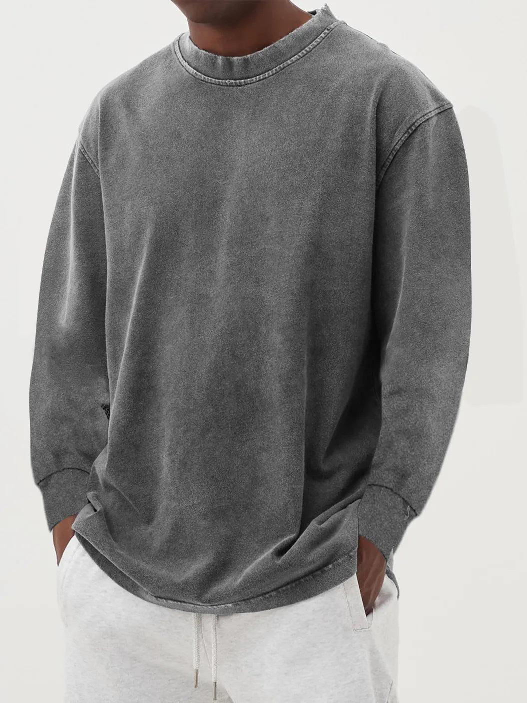 Fabian | Herren Oversized Langarm Strickpullover