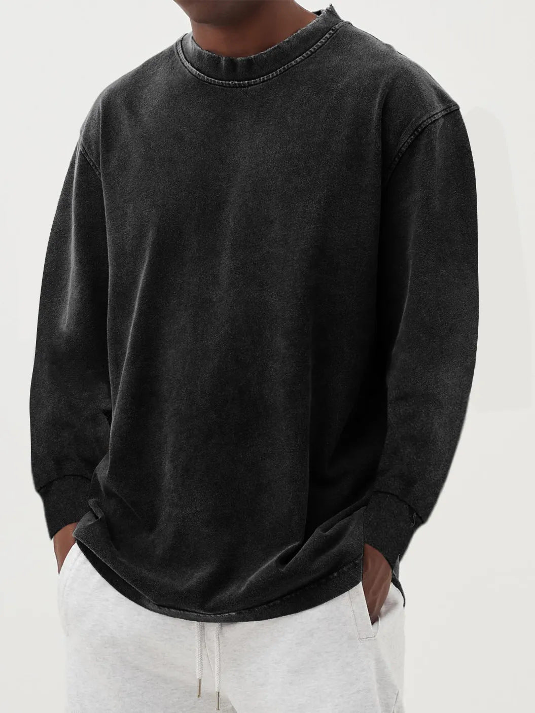 Fabian | Herren Oversized Langarm Strickpullover