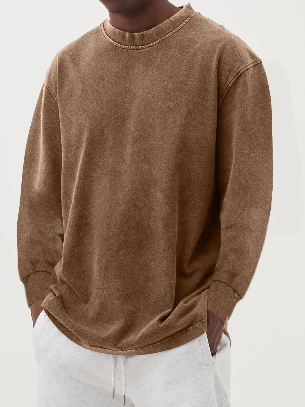 Fabian | Herren Oversized Langarm Strickpullover