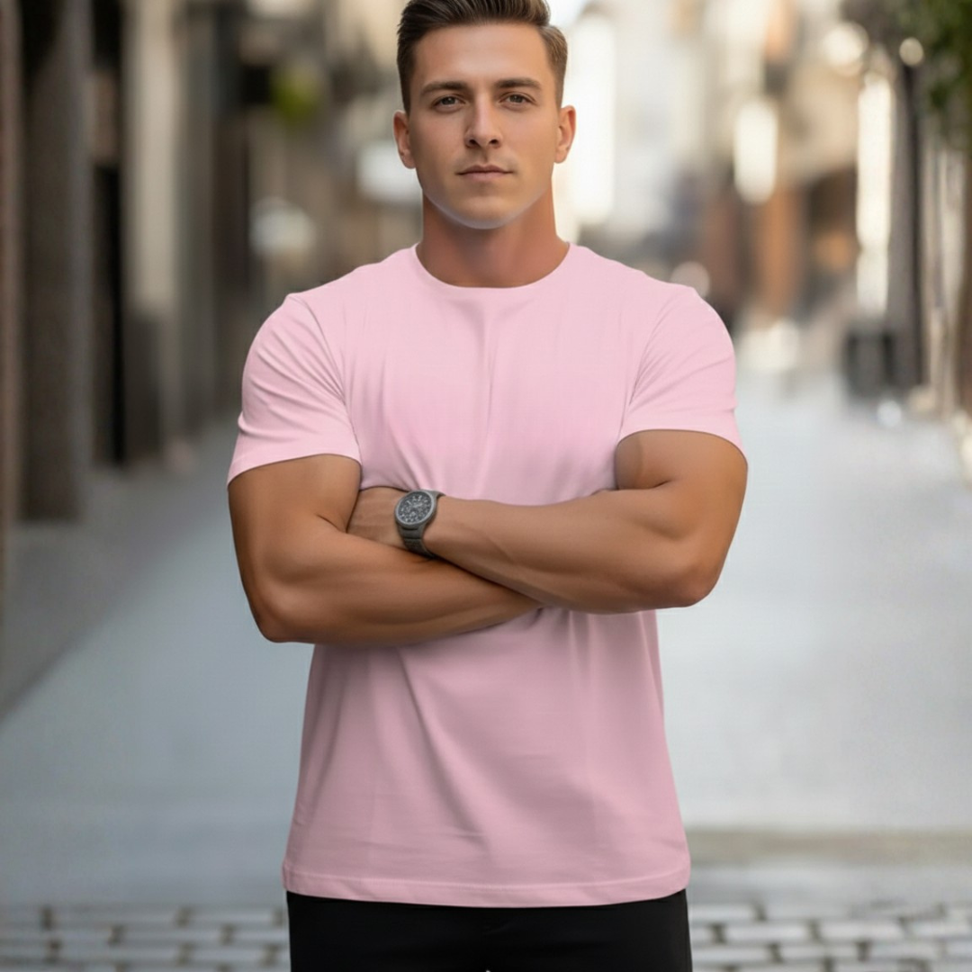 Fabian | Herren Rundhals T-Shirt Slim Fit Kurzarm