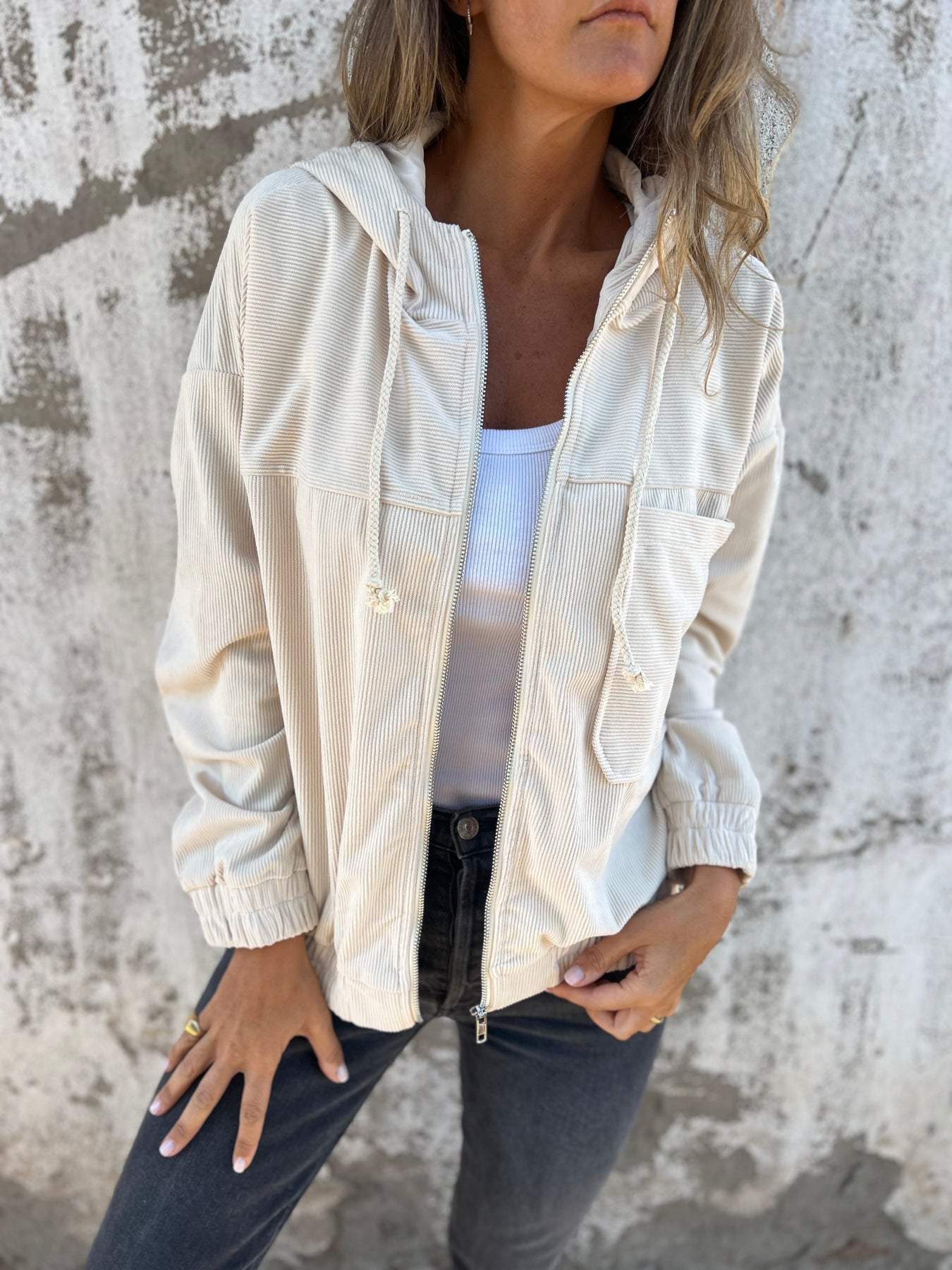 Krohn-e | Leichte Lässige Jacke für Frauen