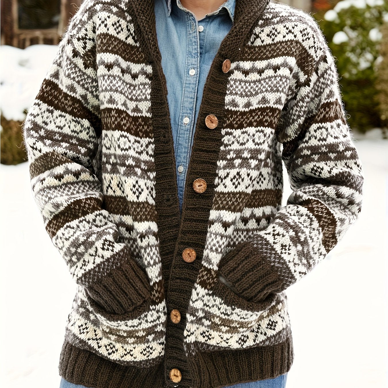Krohn-e | Eleganter und Lässiger Winterpullover