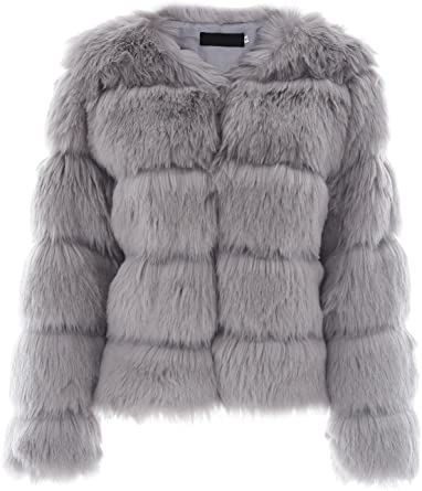 Krohn-e | Glamourfellmantel für Frauen