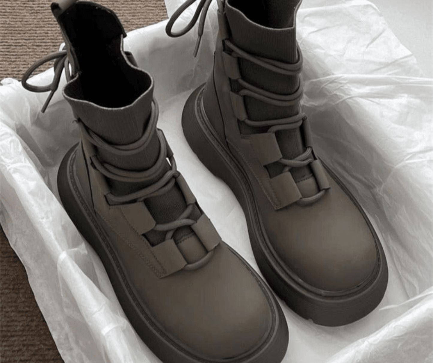 KROHN-E Damen Winterstiefel gefüttert wasserdicht isoliert warm