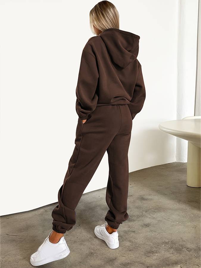 Krohn-e | Zweiteiliges Loungewear Satz mit Print