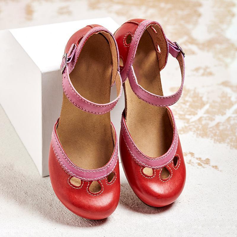 Lavinia – bequeme, niedrige Sandalen