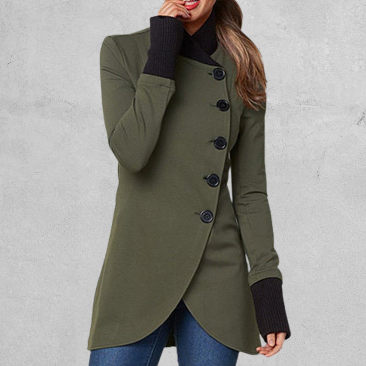 Krohn-e | Klassische und Elegante Winter-Strickjacke