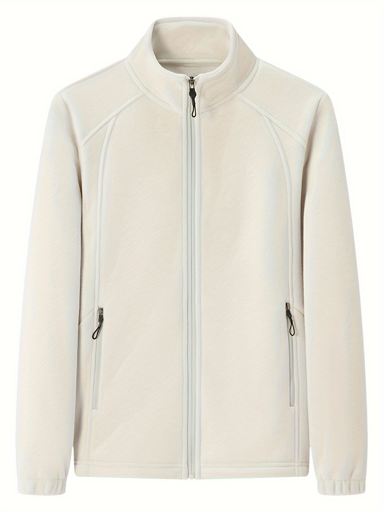 Krohn-e | Außenjacke Aus Fleece mit Stehkragen und Langen Ärmeln