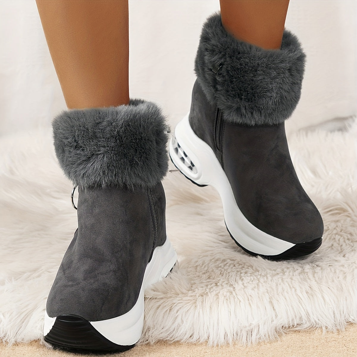 Krohn-e | Höhenverstellbare Fell-Schneestiefel