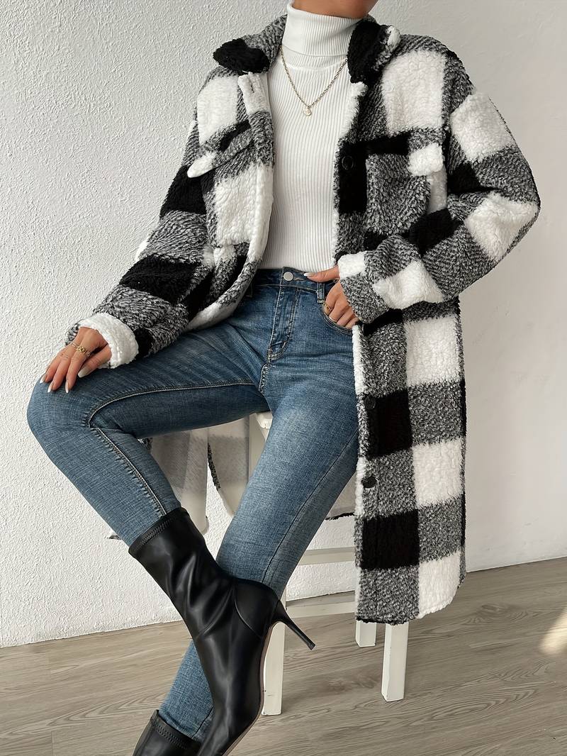 Krohn-e | Eleganter Langarmmantel