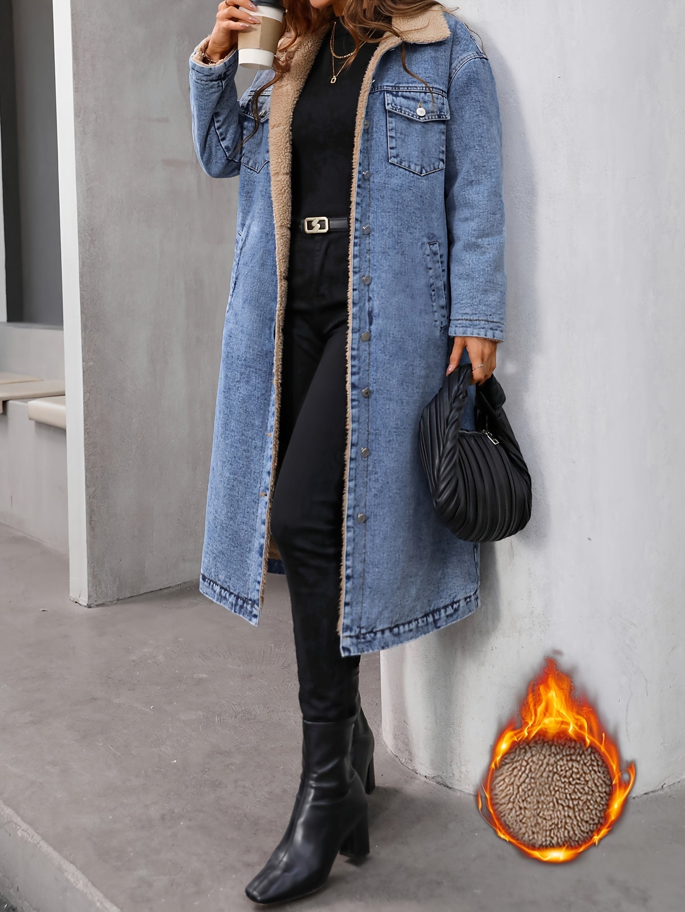 Krohn-e | Getragene Kurze Blaue Jeansjacke