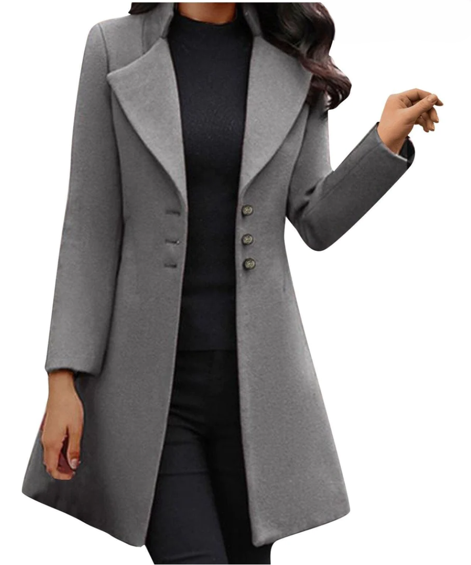 Krohn-e | Eleganter Italienischer Damen Trenchcoat | Perfekt Für Herbst Und Winter