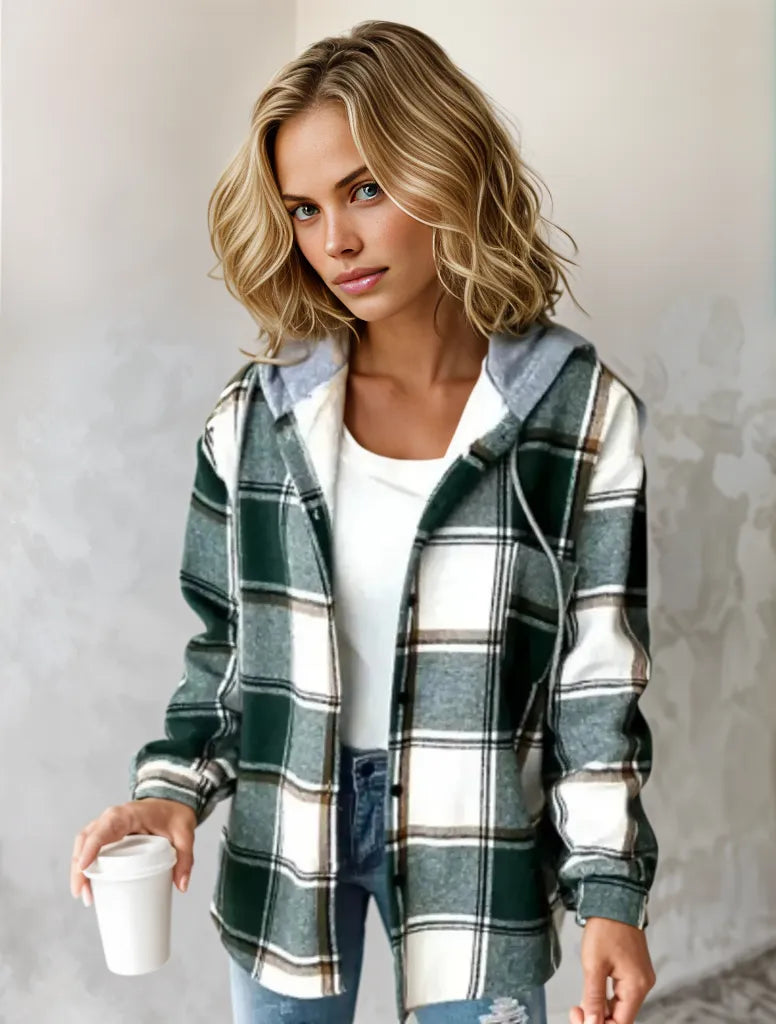 Krohn-e | Hoodie mit Herbstdruck