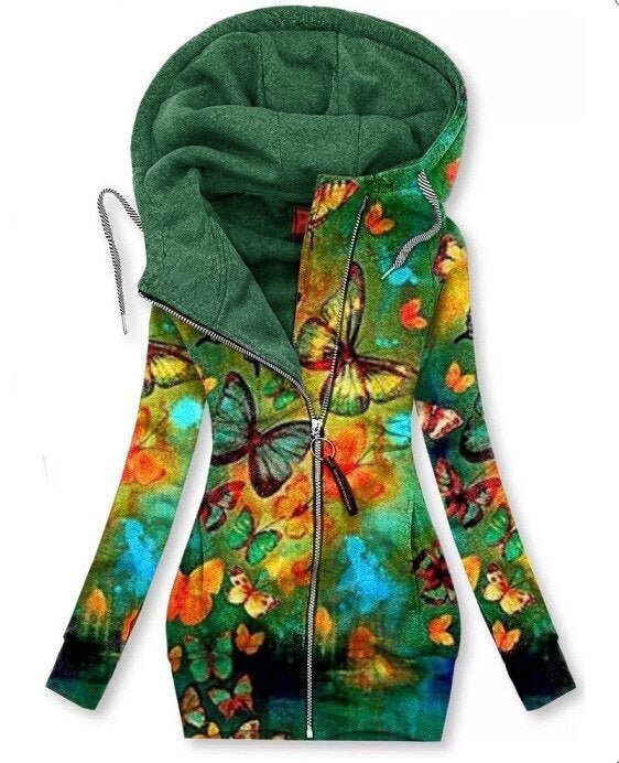Krohn-e | Gedruckter Kapuzenpullover