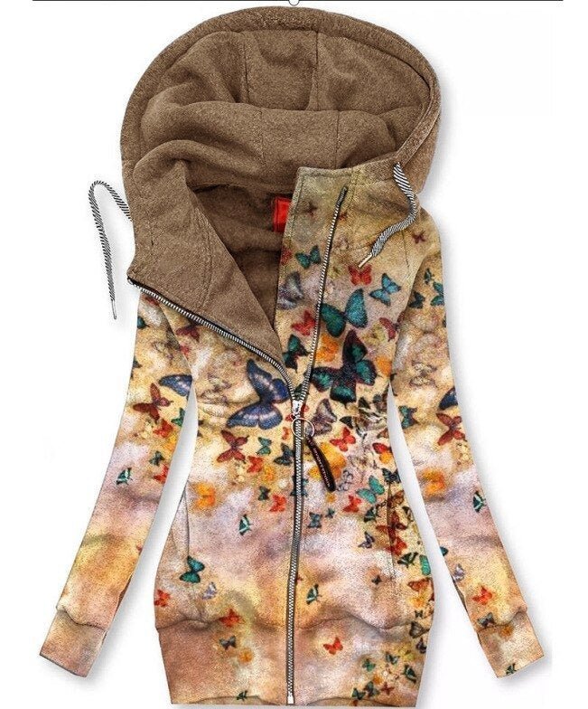 Krohn-e | Gedruckter Kapuzenpullover