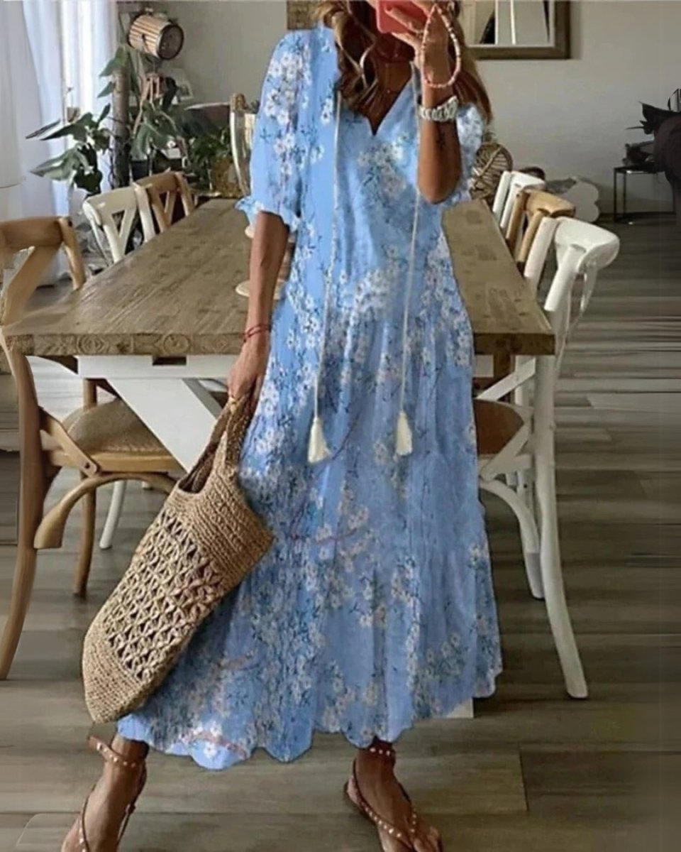 Elegantes Maxikleid Felicitas für den Sommer