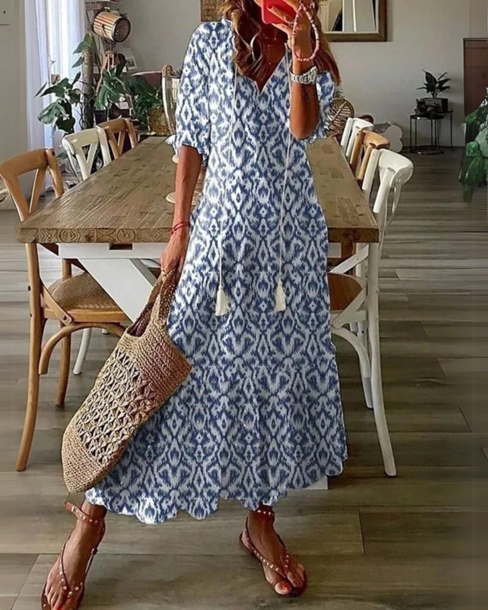 Elegantes Maxikleid Felicitas für den Sommer