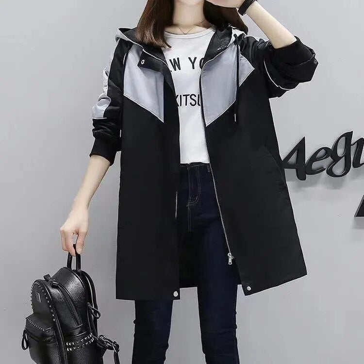 Krohn-e | Trenchcoat mit Kapuze