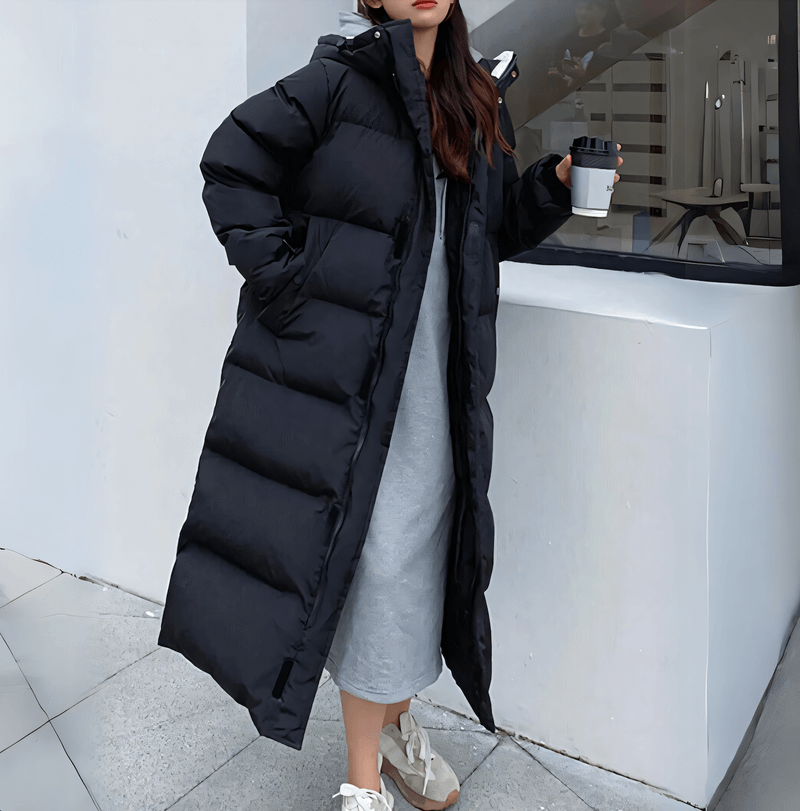 Krohn-e | Damen Kapuzen-Langarm-Übergangsjacke