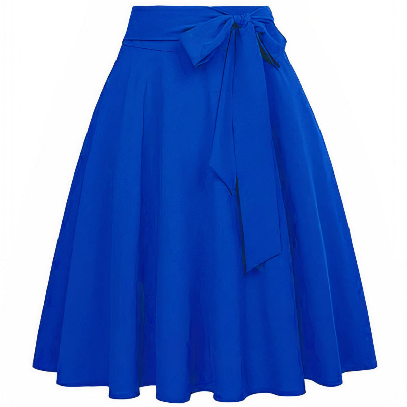 Sommerrock Viola für Damen, fließend