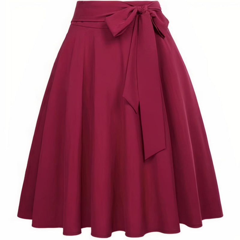 Sommerrock Viola für Damen, fließend