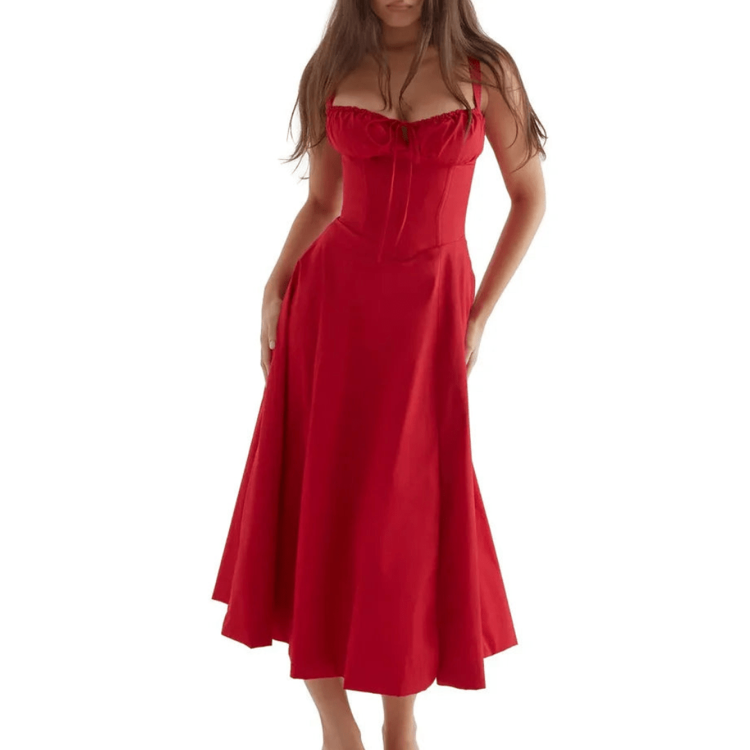 Sommerkleid von Floremina, figurformend