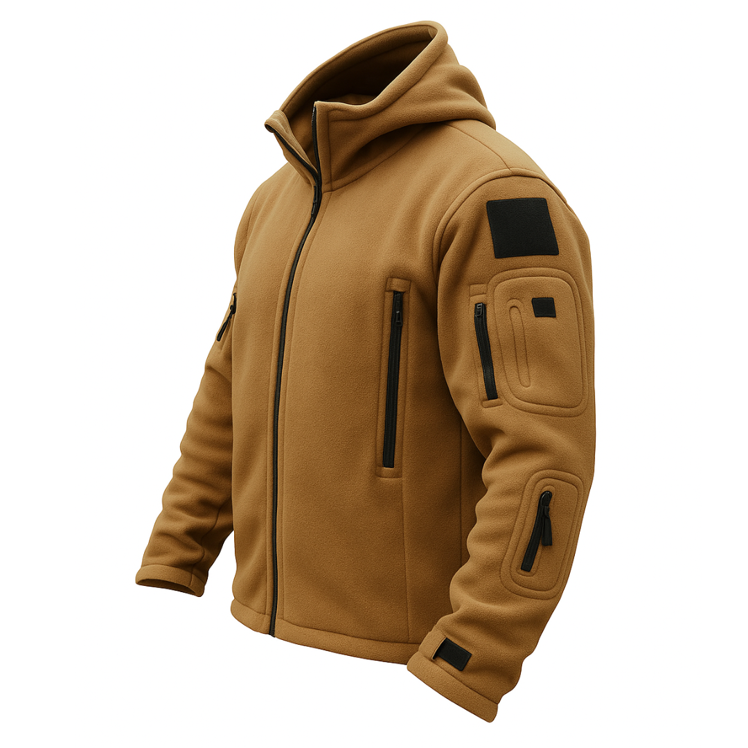 Krohn-e | Taktische Fleece-Hoodiejacke