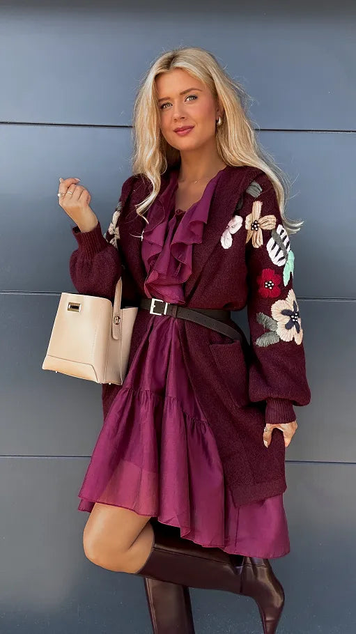 Krohn-e | Modische Strickjacke mit Kapuze – bequem & warm - Krohn-e