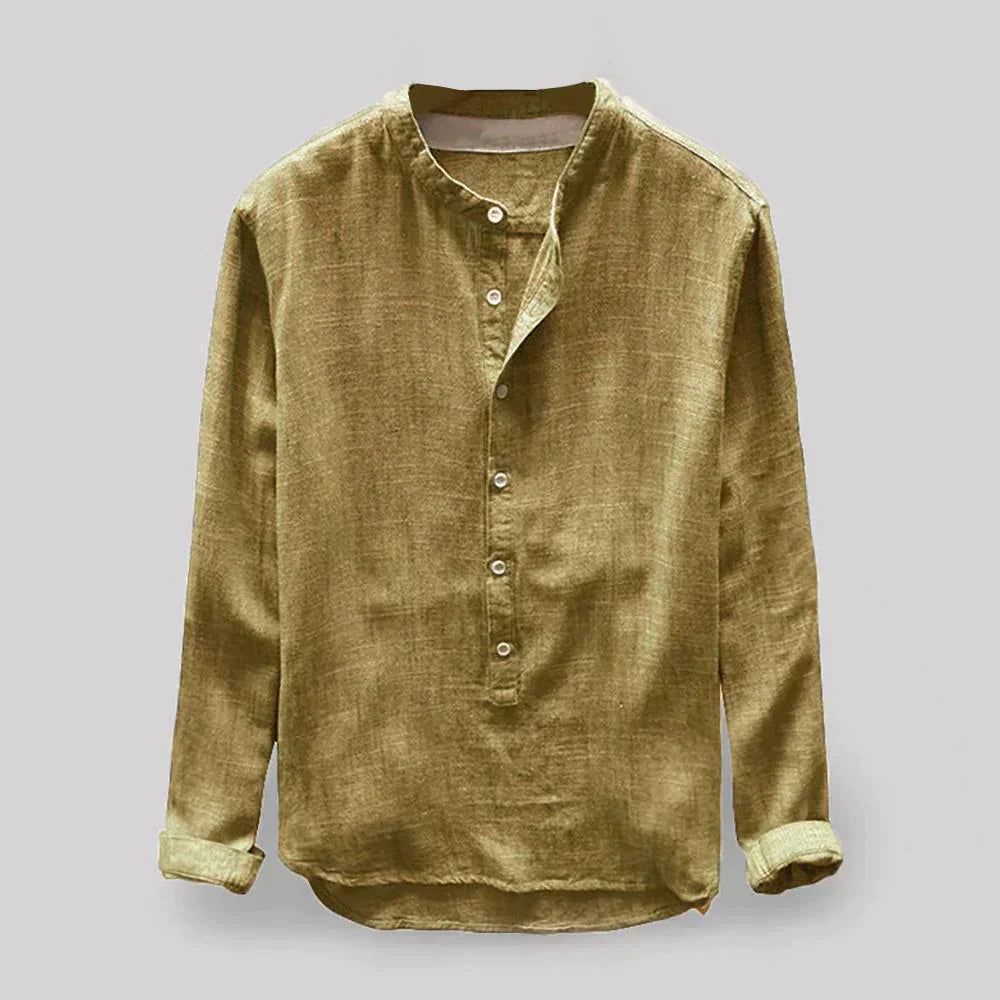 Herrenbluse Gavi: Klassischer Oxford-Stil, zeitlos, vielseitig und bequem
