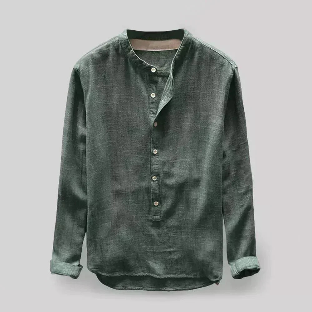 Herrenbluse Gavi: Klassischer Oxford-Stil, zeitlos, vielseitig und bequem